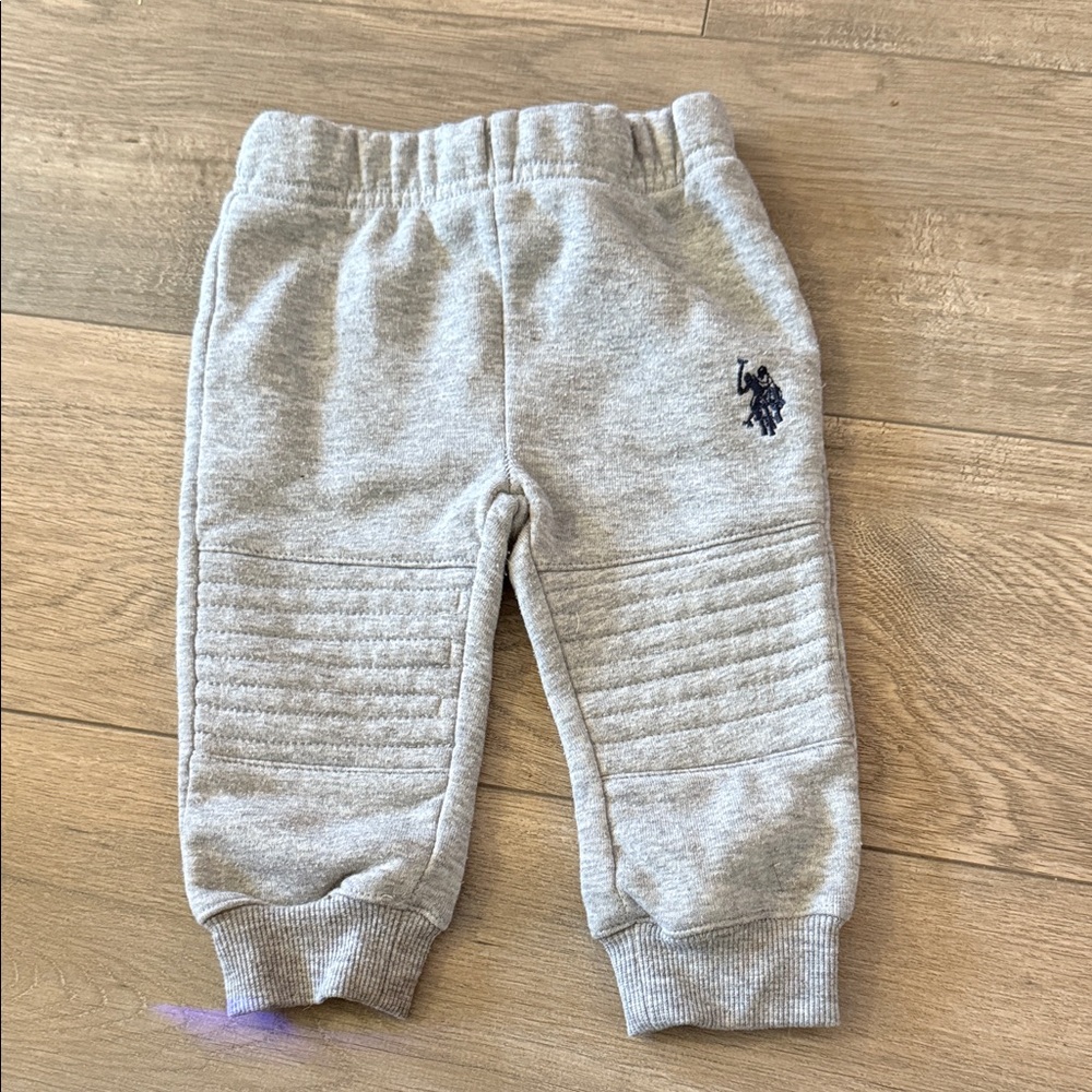 Polo by Ralph Lauren Light Gray Kids Joggers